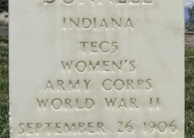 Minerva Donnell gravestone
