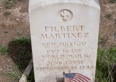 Martinez Filbert gravestone