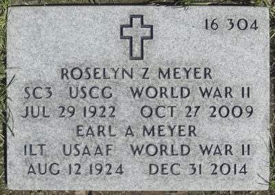 Roselyn Z Meyer gravestone