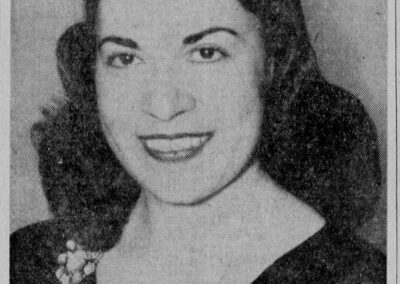 Leah May Waterman Bell Kellogg marriage announcement photo