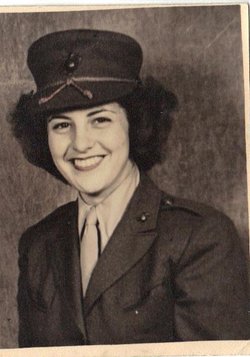 Mary Florence Luchi King in uniform