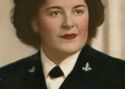 Pray, Eleanor Ester Lucero in uniform