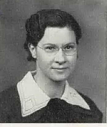 Ruth Scheurman 1939 school photo