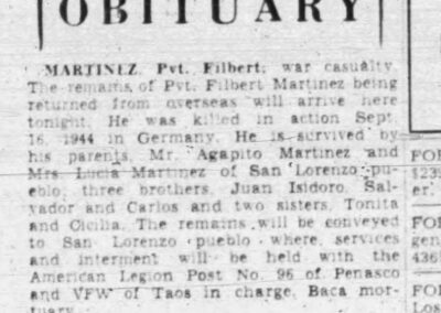 Filbert Martinez newspaper clipping