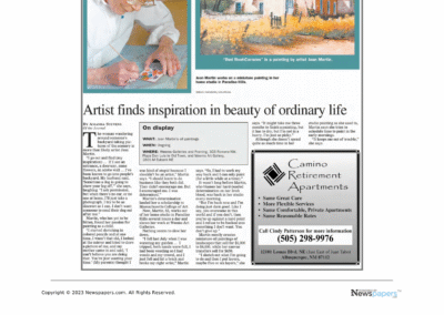 Marguerite Jean Betty Martin newspaper article