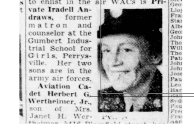 Iradell Andrews enlists in WAS