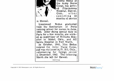 Thelma Byers news article