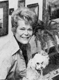 marguerite martin and dog