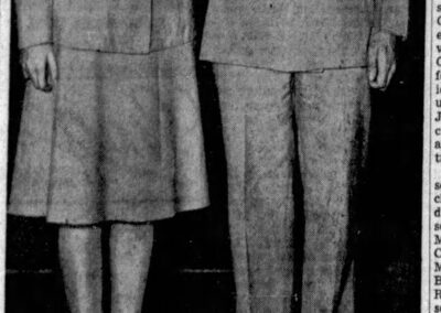 Baldwin, Carolyn Octavia McDargh newspaper photo