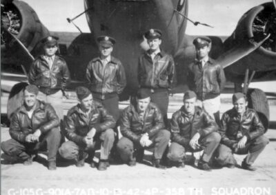 Baldwin and his crew, 303rd Bombardment Group’s 358th Bombardment Squadron