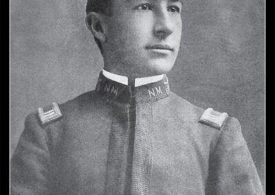 Maximiliano Luna in uniform