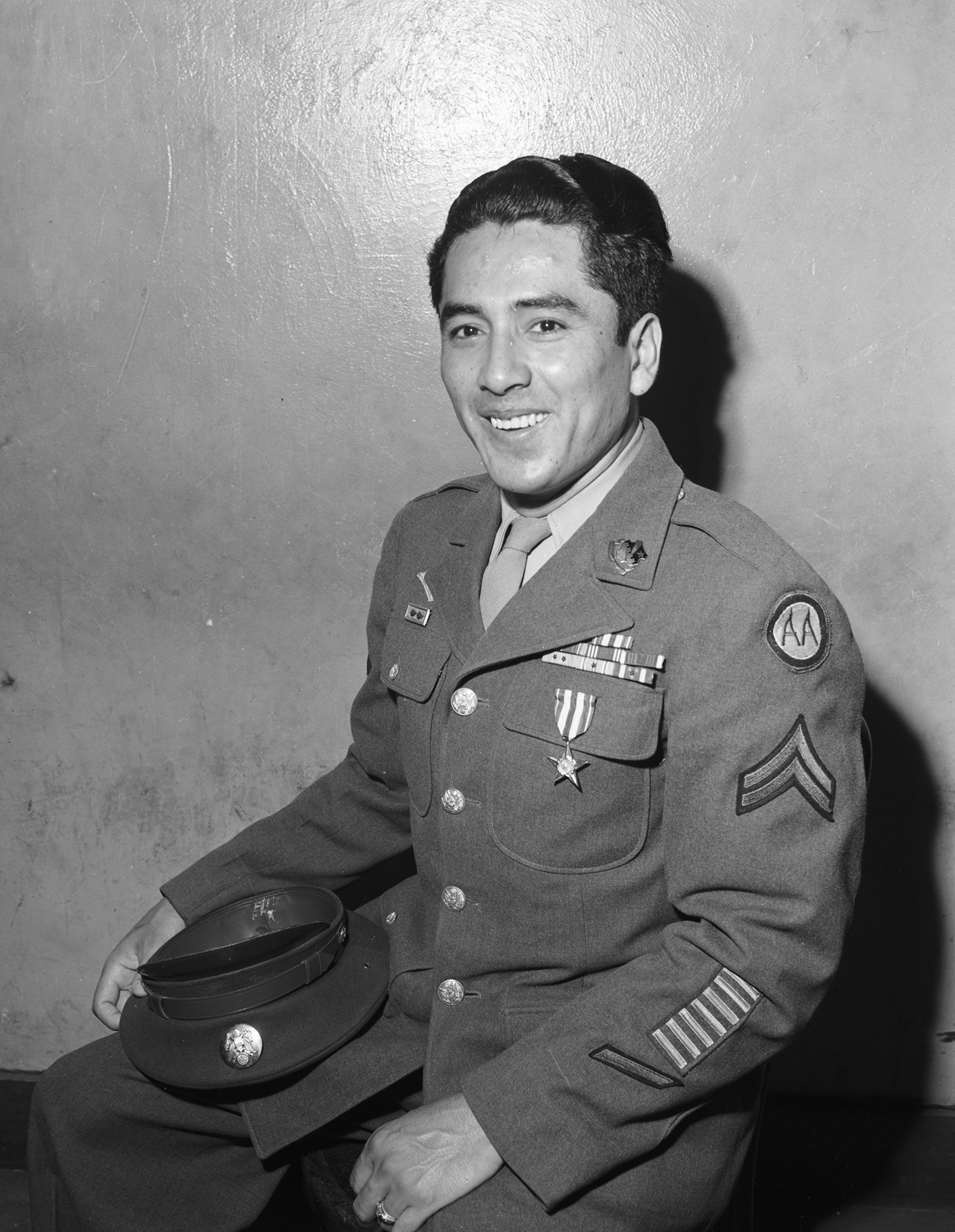 Jose Quintero in uniform
