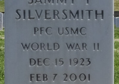 Sammy Silversmith gravestone