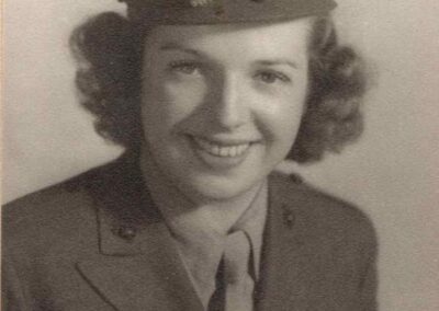 Florence Offtermatt Doughty in uniform