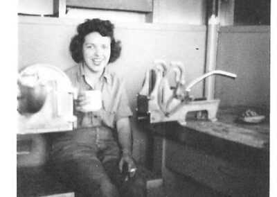 Florence Offtermatt Doughty at El Centro. Furnished by Daniel Doughty.