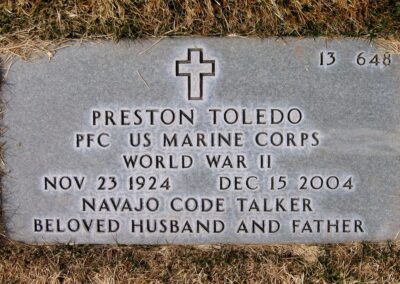 preston toledo gravestone