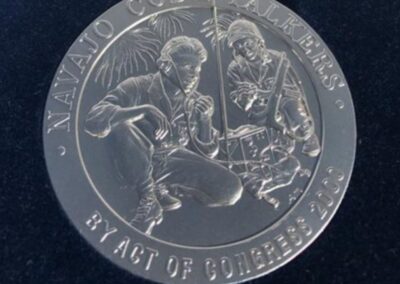 Congressional Silver Medal Awarded to Navajo Code Talkers