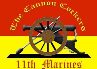 The Cannon Cockers, 11th Marines insignia