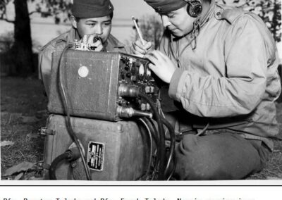 Frank Toledo and his cousin Preston Toledo sending coded messages.